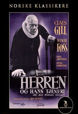 Dikter og skuespiller: Claes Gill spilte hovedrollen i klassikeren "Herren og hans tjener".