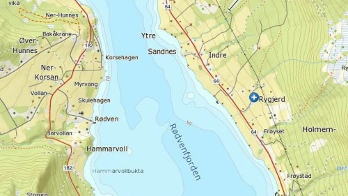 Kart Åndalsnes avis